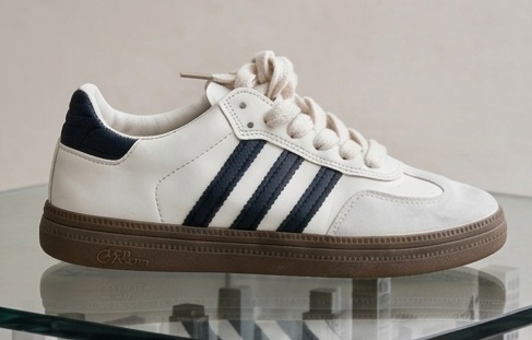 Classic Terrace Low-Top Leather Sneakers - Image 2