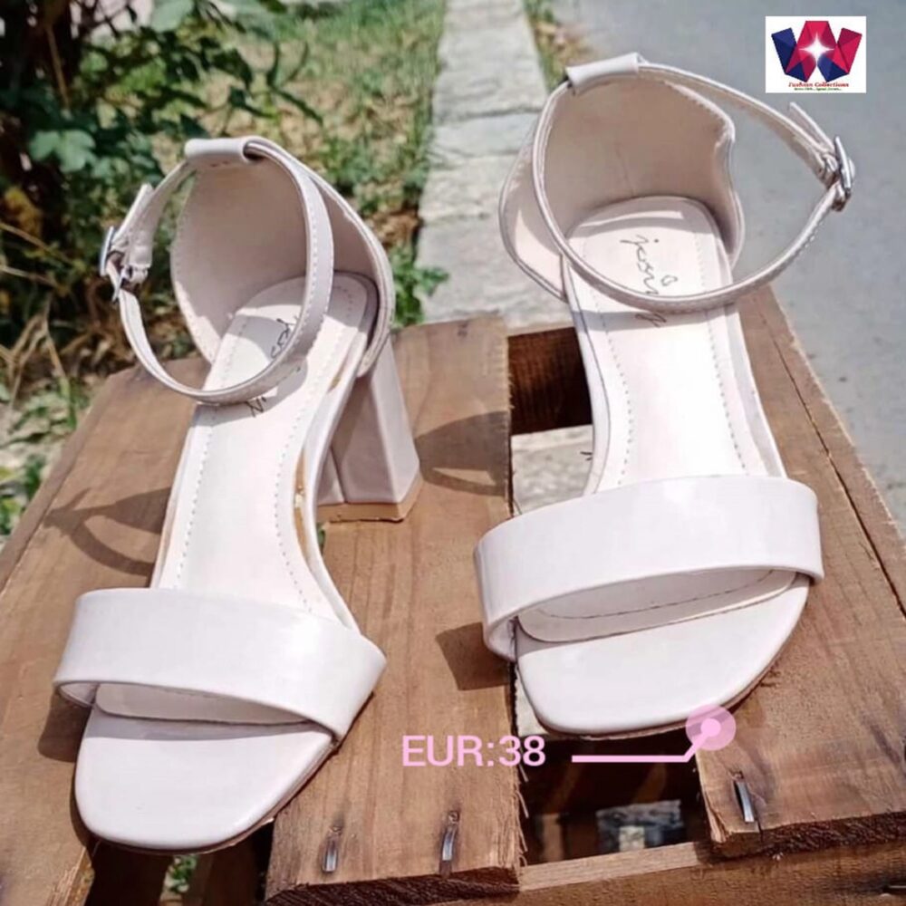 Women's Elegant Block Heel Ankle Strap Sandals