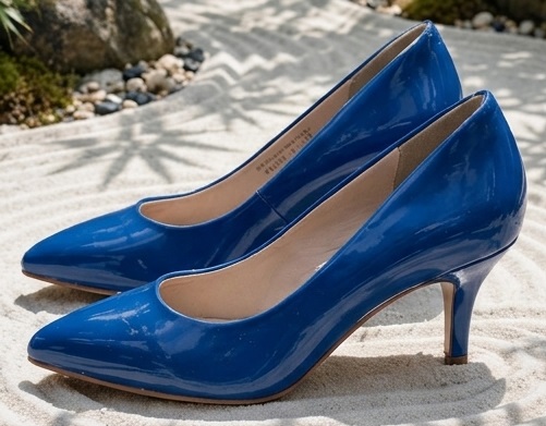 Glossy Patent Pointed-Toe Pumps - Image 2