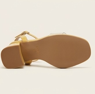 Clear PVC Ankle-Strap Block Heel Sandals - Image 5