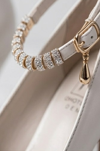 Embellished Crystal Ankle-Strap Pointed-Toe Pumps - Image 4