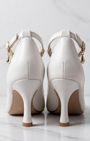 Embellished Crystal Ankle-Strap Pointed-Toe Pumps - Image 6