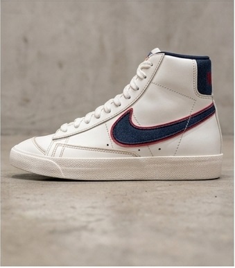 Retro Mid-Top Leather Sneakers - Image 3