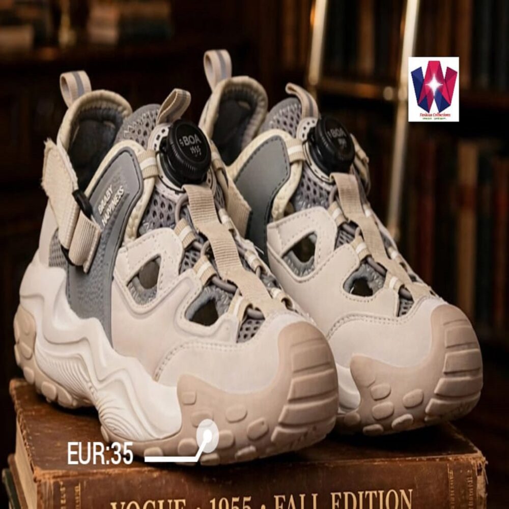Grey & Beige BOA Outdoor Sport Sandals