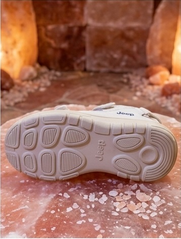 Jeep White Outdoor Hook-and-Loop Sport Sandals - Image 6