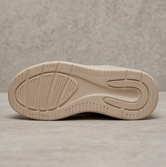 Pearl Accent Nude Platform Sneakers - Image 7