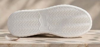 White Breathable Lace-Up Casual Sneakers - Image 6
