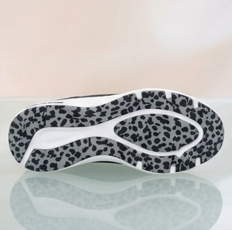 Black Slip-On Knit Walking Sneakers - Image 6