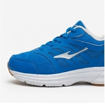 Blue Lightweight Lace-Up Sport Running Sneakers - Image 5