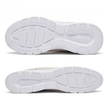 Beige Mesh Lace-Up Casual Sneakers - Image 6