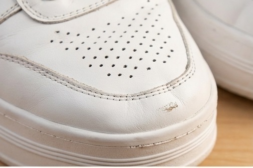 Classic All-White Platform Lace-Up Sneakers - Image 3