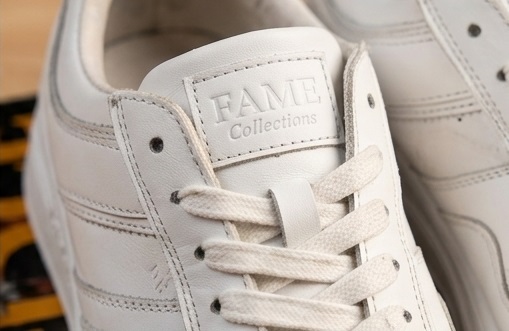 Classic All-White Platform Lace-Up Sneakers - Image 4
