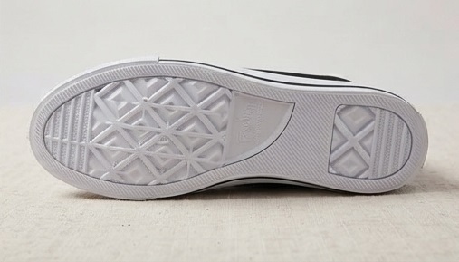 Classic Black and White High-Top Canvas Sneakers - Image 5