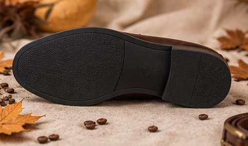Men’s Dark Brown Classic Penny Loafers - Image 4