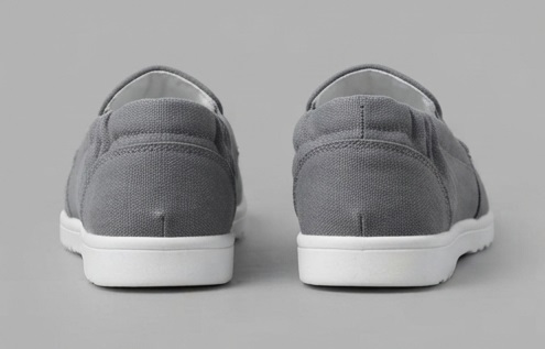 Grey Casual Slip-On Loafers - Image 3