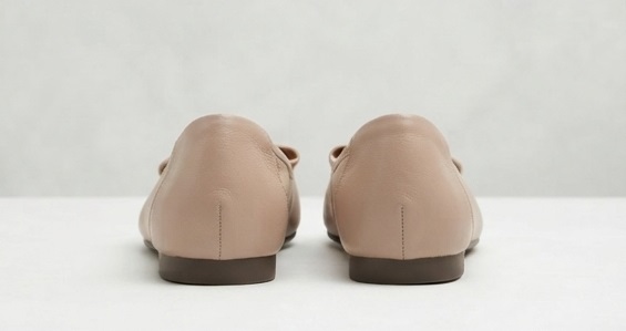Women's Elegant Buckle Detail Flat Shoes - Image 3