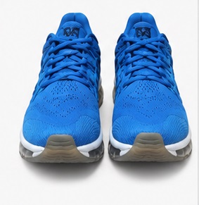 Blue Breathable Air-Cushioned Running Sneakers - Image 5