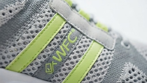 Grey and Lime Green Athletic Running & Training Shoes - Image 4