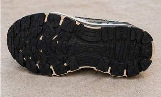 Silver Metallic Panelled Lace-Up Sneakers with Black Accents - Image 4